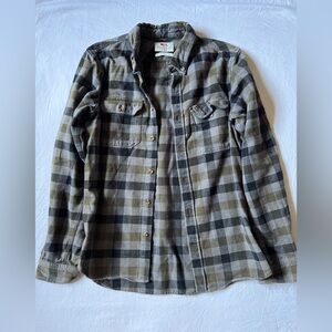 Fjallraven Plaid Flannel Button Down Shirt